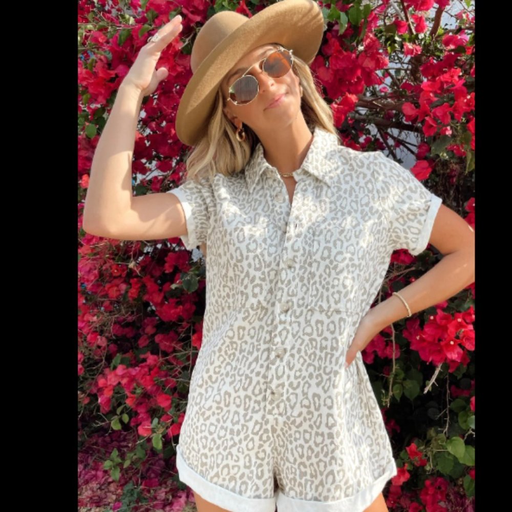 Show Me Your Mumu Denim Playsuit